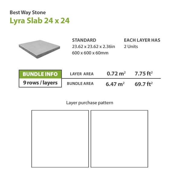 Best Way Stone Lyra Concrete Slab